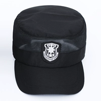 (Сшитый вариант) Быстросохнущая шапка из полусетки черного цвета.