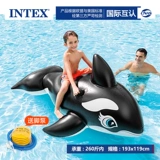 INTEX Детский водный плавательный круг, надувная игрушка для игр в воде, плавательный аксессуар, дельфин