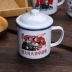 Retro cốc men cổ điển cho nhà kính Báo giá cổ điển Ly uống cổ điển Teacups đạo cụ phim cốc bình giữ nhiệt cao cấp Tách