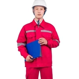 Хлопковый комбинезон, износостойкие осенние штаны, защита от ожогов