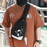 Трендовый космонавт, нагрудная сумка для отдыха, спортивный рюкзак, сумка через плечо, сумка на одно плечо