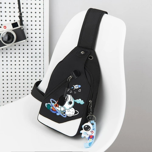 Трендовый космонавт, нагрудная сумка для отдыха, спортивный рюкзак, сумка через плечо, сумка на одно плечо
