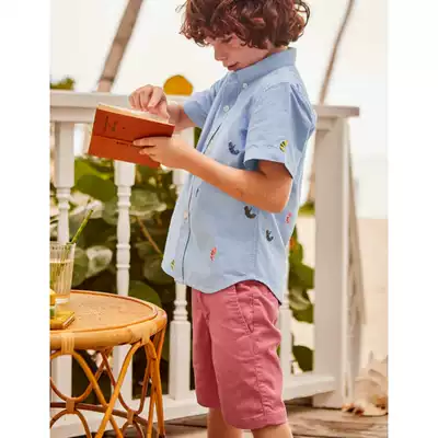 MiniBoden casual shorts boys' comfortable and refreshing sweatpants UK direct children's clothing summer