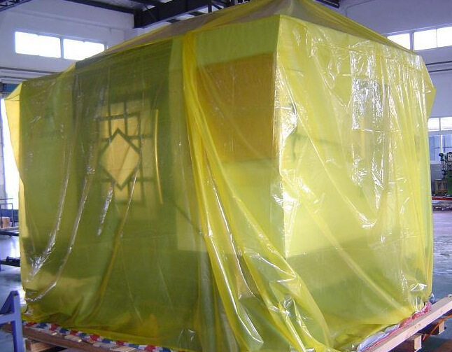 VCI gas phase anti-rust bag four square bag anti-rust film bag machine equipment hardware car dust-proof plastic bag