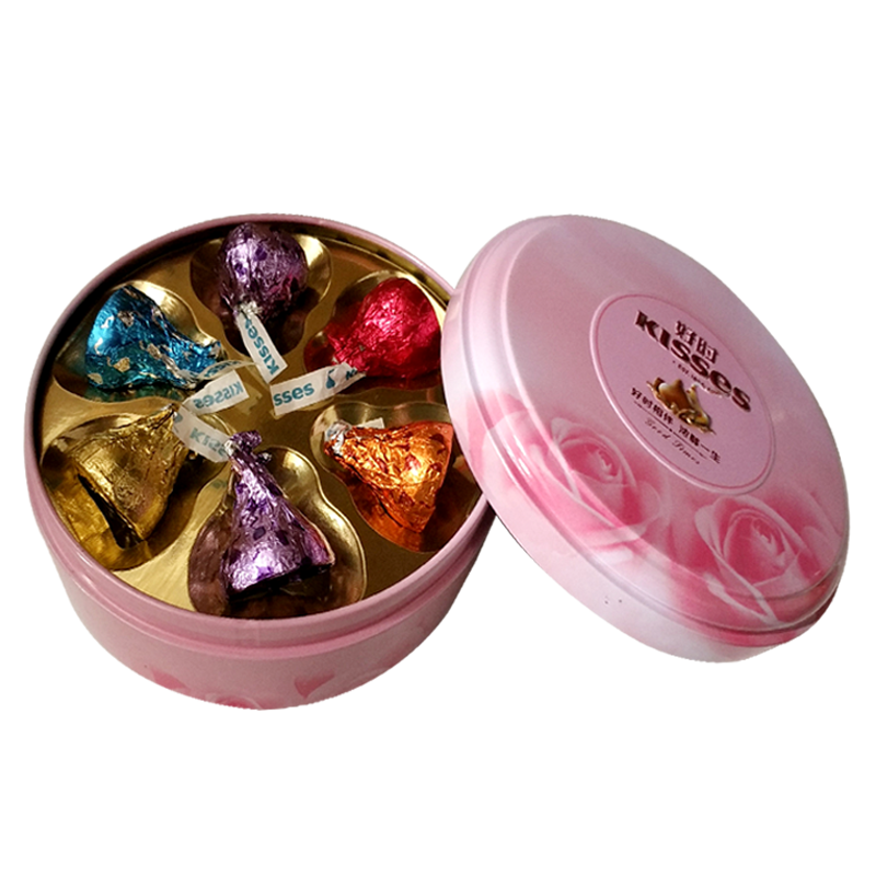 Good time kisses kisses milk chocolate 6 grain 10 grain 16 grain iron case wedding happy sugar gift box without carrying bag