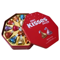 Hersheys Good Time Kiss Chocolate 16 Drops Iron Box Gift Box Full Moon Finished Wedding Candy