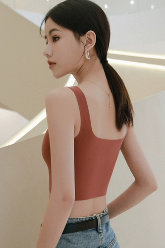 Нижнее белье, тонкий топ с чашечками, бюстгальтер-топ, майка топ, бюстгалтер, красивая спина, с открытой спиной