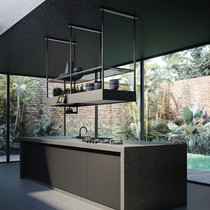 Italian imported falmec Fangmeike Spazio 180cm indoor circulating boom hoisting Zhongdao range hood