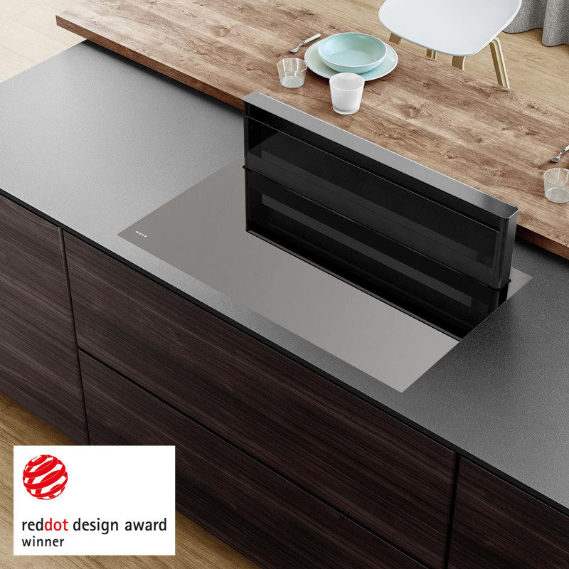 Germany imports Novy Novi Panorama Power Home 90cm INDUCTION OVEN INTEGRATED LIFT RANGE HOOD