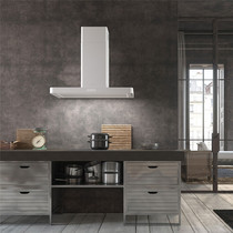 Italian imported faber Fiber T-Light silver white 90 120cm wall hanging range hood