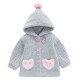 Girls mink fleece coat 2021 autumn and winter new foreign style children's thickened winter clothes baby girl Korean version woolen coat