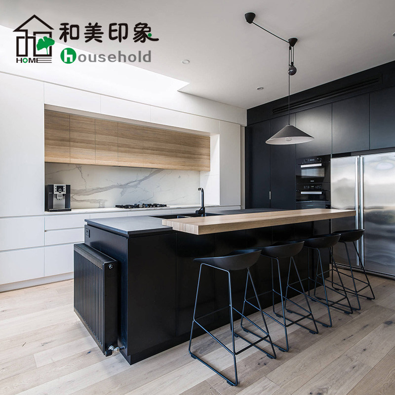 INS Minimalist Kitchen Cabinet Custom Made Integral Nakajima Terrace Open Kitchen Design Kitchen Cabinet Custom Rock Benchtop