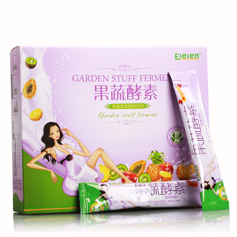 Elelen果蔬酵素粉复合水果孝素粉台湾益生菌非酵素梅果冻原液正品