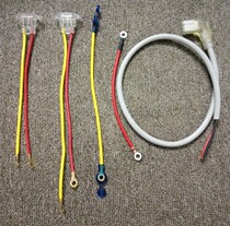 Electric vehicle charging socket Charging connector 3 square 6 square battery cable