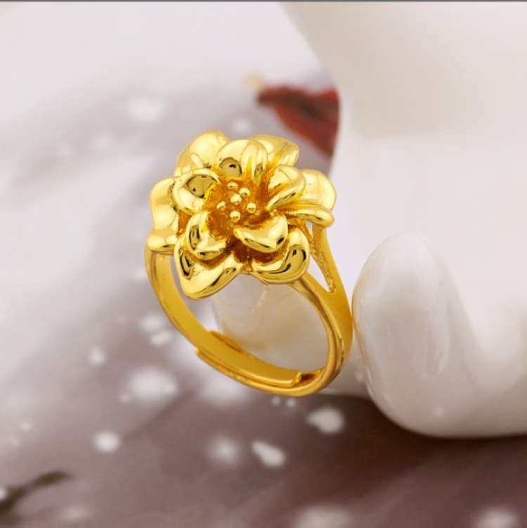 Bague Femme OTHER   en Alliage argent plaque plaque or - Ref 3086641 Image 9