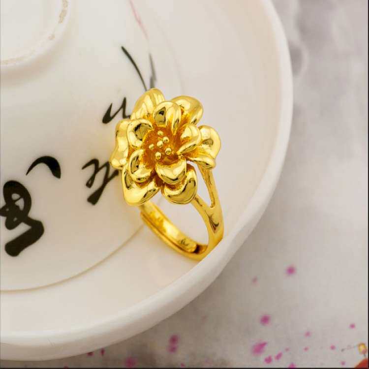 Bague Femme OTHER   en Alliage argent plaque plaque or - Ref 3086641 Image 8