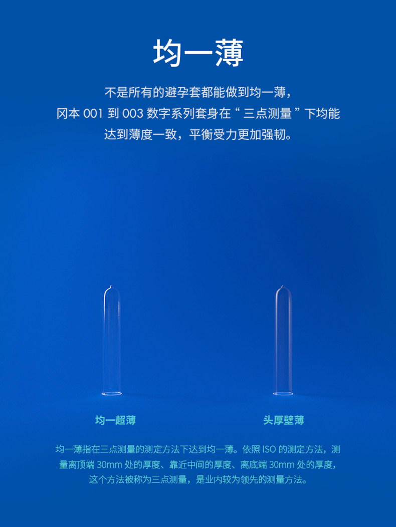 冈本 TOUCH超润滑避孕套 6只+SKIN激薄 5只 图4