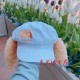 Shanghai Disney Domestic Purchasing Agent 2025 Spring Kiki and Doo Cartoon Newsboy Hat