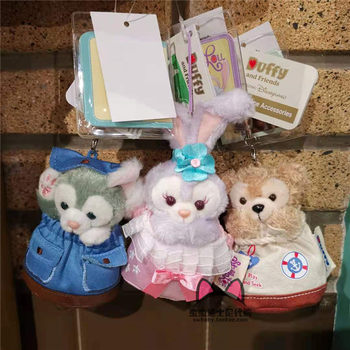 Hong Kong Disneyland Hide-And-Seek Stellalou Duffy Shelliemay Gellardoni Phone Strap Plush Pendant