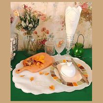 Microflaw sale European style garden cotton fabric embroidery placematched mat table mat tablecloth napkin tea tray dustproof cover towel