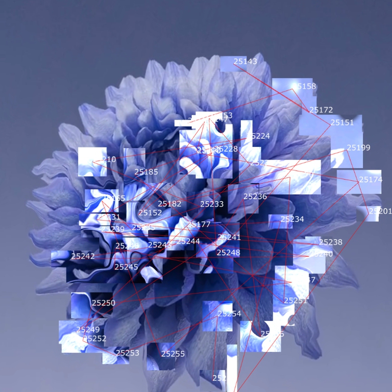 Touchdesigner Source File Dynamic Data Scanning and Tracking, Data Scanning Outline Effect