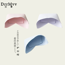 DRRMVV Light G Nurse Hat White Thick female pink Hospital Dovetail Hat Nurse Hat Blue