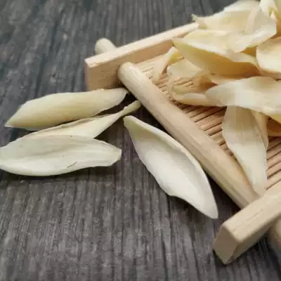 (Medium-sized Longya lily dried) Medicine and food are the same source, sulfur-free, fresh edible Longya Longya lily dried dried goods 500g