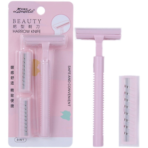 Бритва для женщин из нержавеющей стали для интимного использования, удаление волос