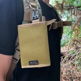 Тактический короткий бумажник, вместительный и большой картхолдер, нейлоновый кошелек