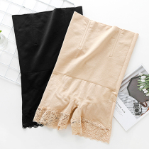 Abdomen underwear women postpartum high waist shaping small belly lift hip shape waist two-in-one safety pants summer thin