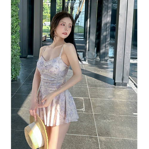 Clvitkeins соединял купальник самка 2024 Новая обложка, тонкий живот, тонкий, консервативный слегка толстая девушка, пропитанная горячим купальником