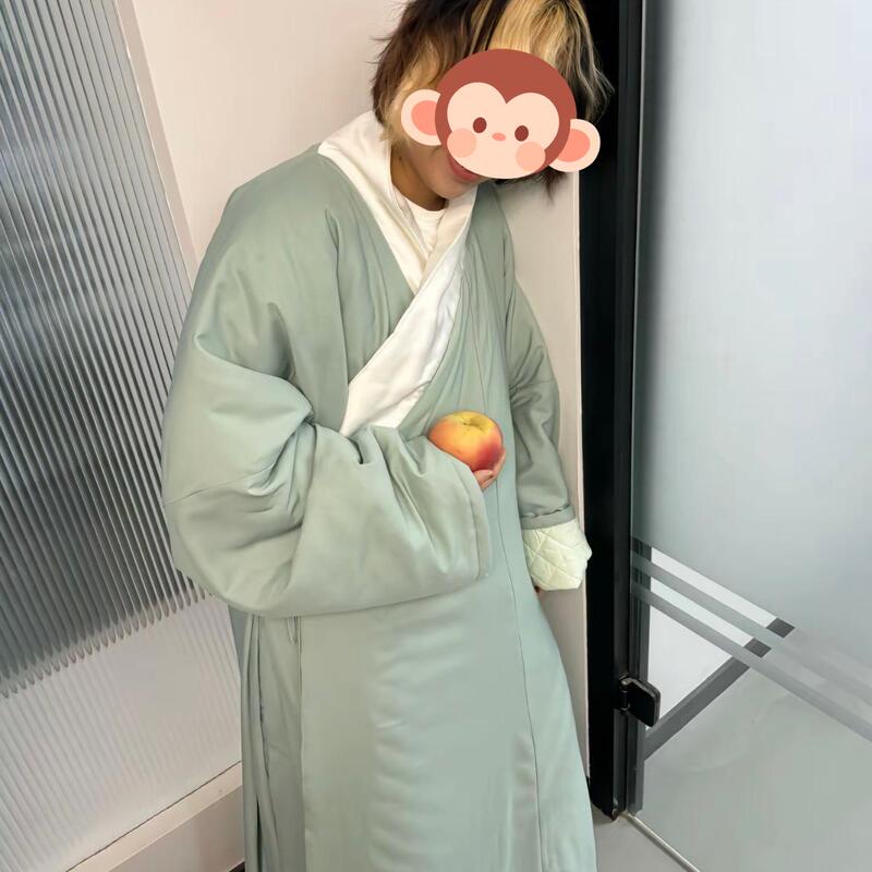 Sun Wukong Style Pajamas, Long Robe, Loose Fit Loungewear for College Dorms, Can Be Worn Outside, Recommended for Work Sun Wukong Style Pajamas, Long Robe, Loose Fit Loungewear for College Dorms, Can Be Worn Outside, Recommended for Work
