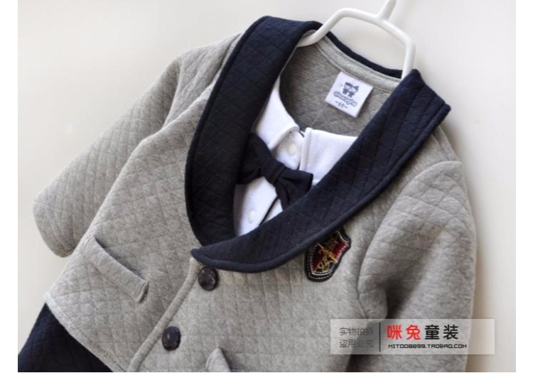Mùa xuân và mùa đông và mùa đông hộp quà tặng bé trai quý ông phù hợp với set đồ hoàng tử ấm áp trăng rằm trăm ngày tuổi hộp quà cho bé sơ sinh mùa hè