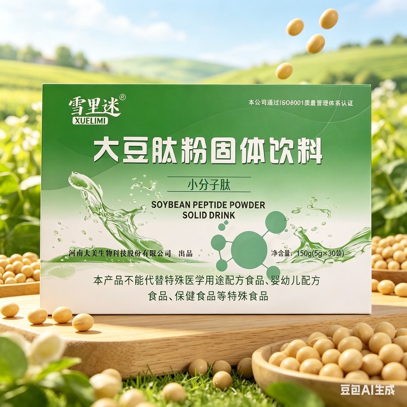 Authentic Xue Li Mi Soy Peptide Solid Drink 5g*30 Bags Small Molecule Peptide Protein Polypeptide Peptide Powder Polypeptide