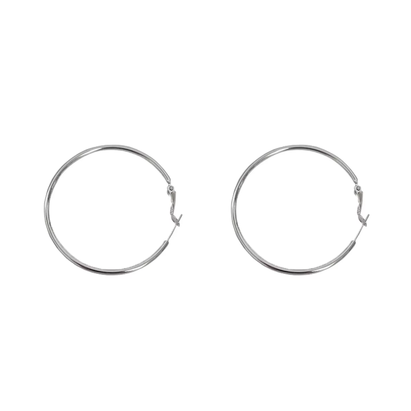 Hoop earrings, ear clips, high-end