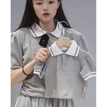 (Versatile drawstring waist T-shirt parent-child wear Xiaoluo Mommy) Baby clothes for boys and girls short-sleeved T-shirts summer clothes for babies