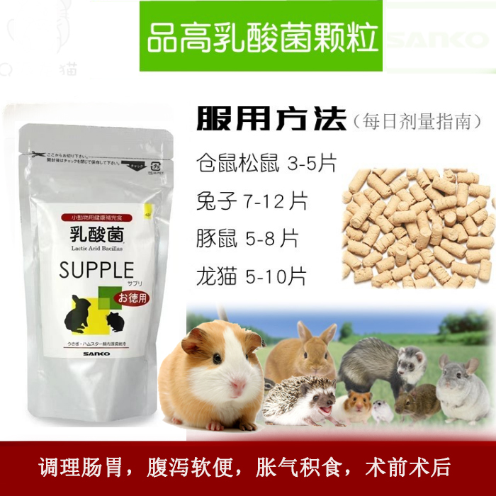 Hamster zero food high lactic acid bacteria mini hedgehog rabbit chinchilla squid golden bear health care gastrointestinal
