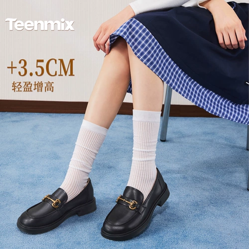 Лоферы в английском стиле, весенняя обувь для кожаной обуви, мягкая подошва, тренд сезона