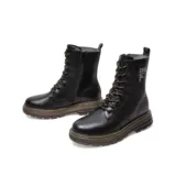 Martens, зимние флисовые короткие сапоги, 2020, популярно в интернете