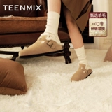 Tianmeiyi толстая база Berken Wool Shoes Женские снежные ботинки сохраняют теплые и бархатные зимние новые торговые центры с той же моделью BF171DH2