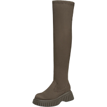 Tata her thin thick-soled long boots womens boots thin over-the-knee stretch boots 2024 winter new style CAC03DC4