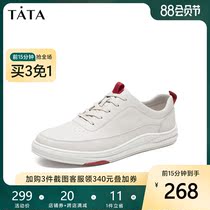 (Recommended by Viya) He and she 2020 spring counter with the same mens white shoes casual shoes flat shoes 28U23AM0