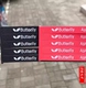 Butterfly Black 5+ Butterfly Red 5