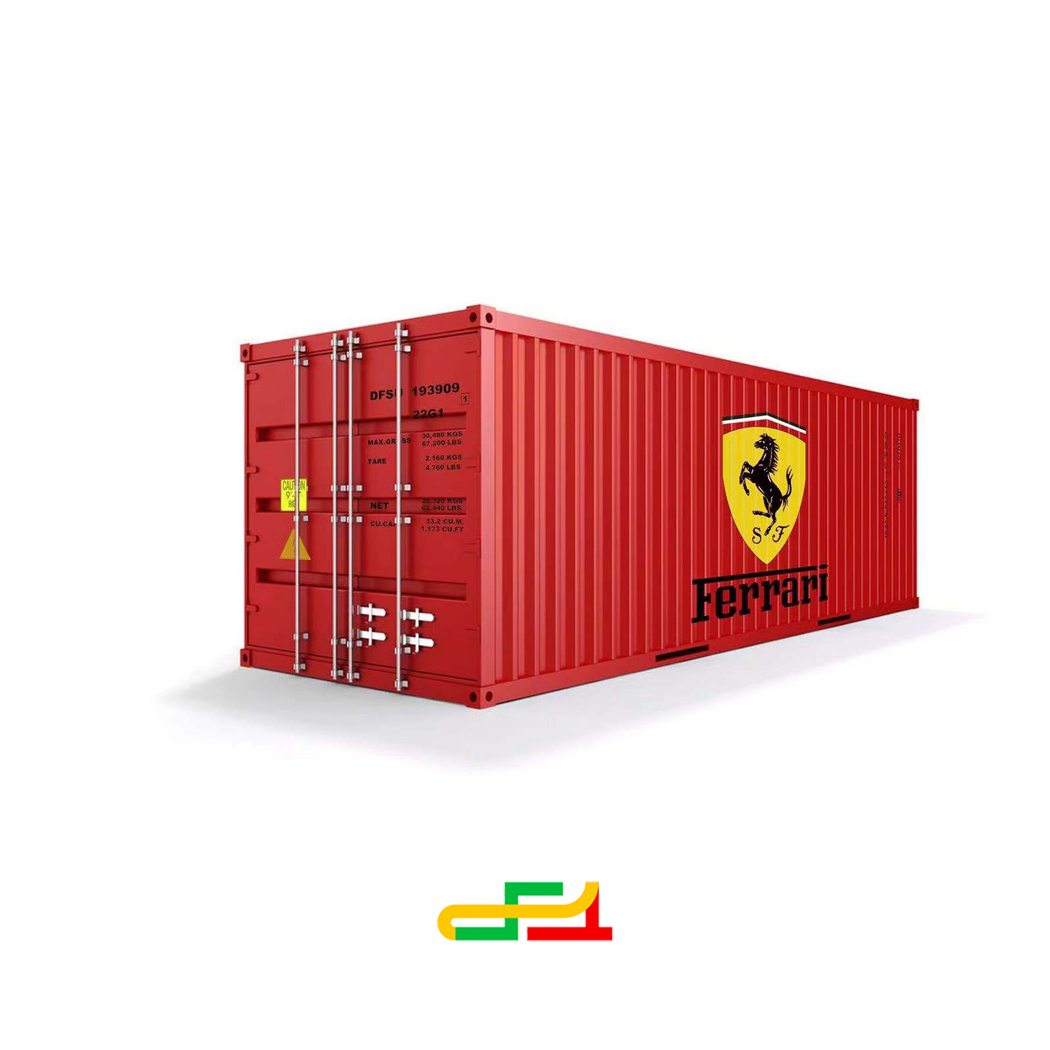 2021 F1 Container 1 64 Farallimeen Red Bull Car Racing Model Alloy Pendulum Spot Pre-sale