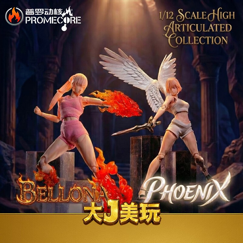 【In Stock】Promecore 1/12 Phoenix Bellona Articulated Female Figure 【In Stock】Promecore 1/12 Phoenix Bellona Articulated Female Figure
