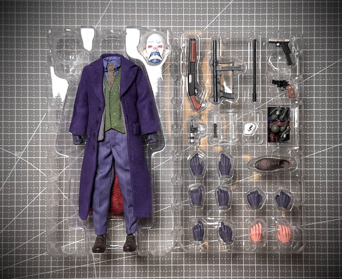 New FILIX TOYS FX004 1/12 Joker Heath Ledger 6