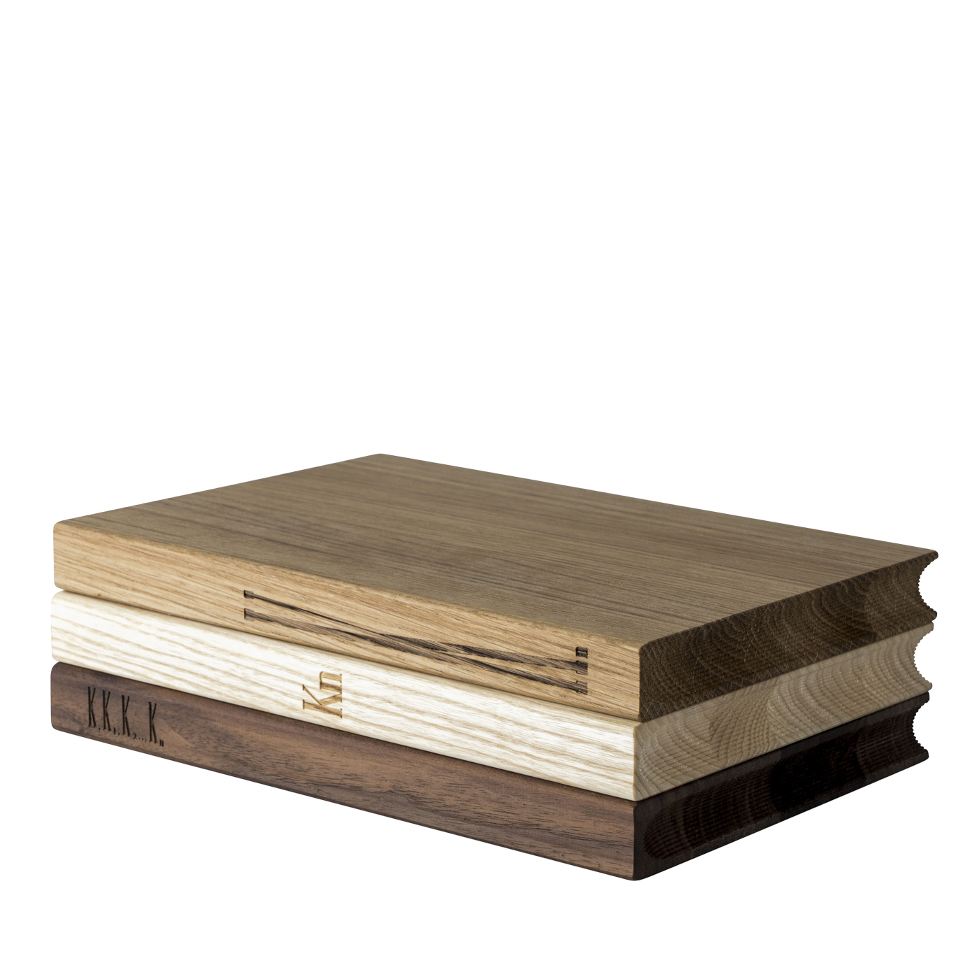 Shenzhen Spot Italy Knindustrie Combined Cutting Board Chopping Block Walnuts Wood Oak White Wax Wood Combined Clothing