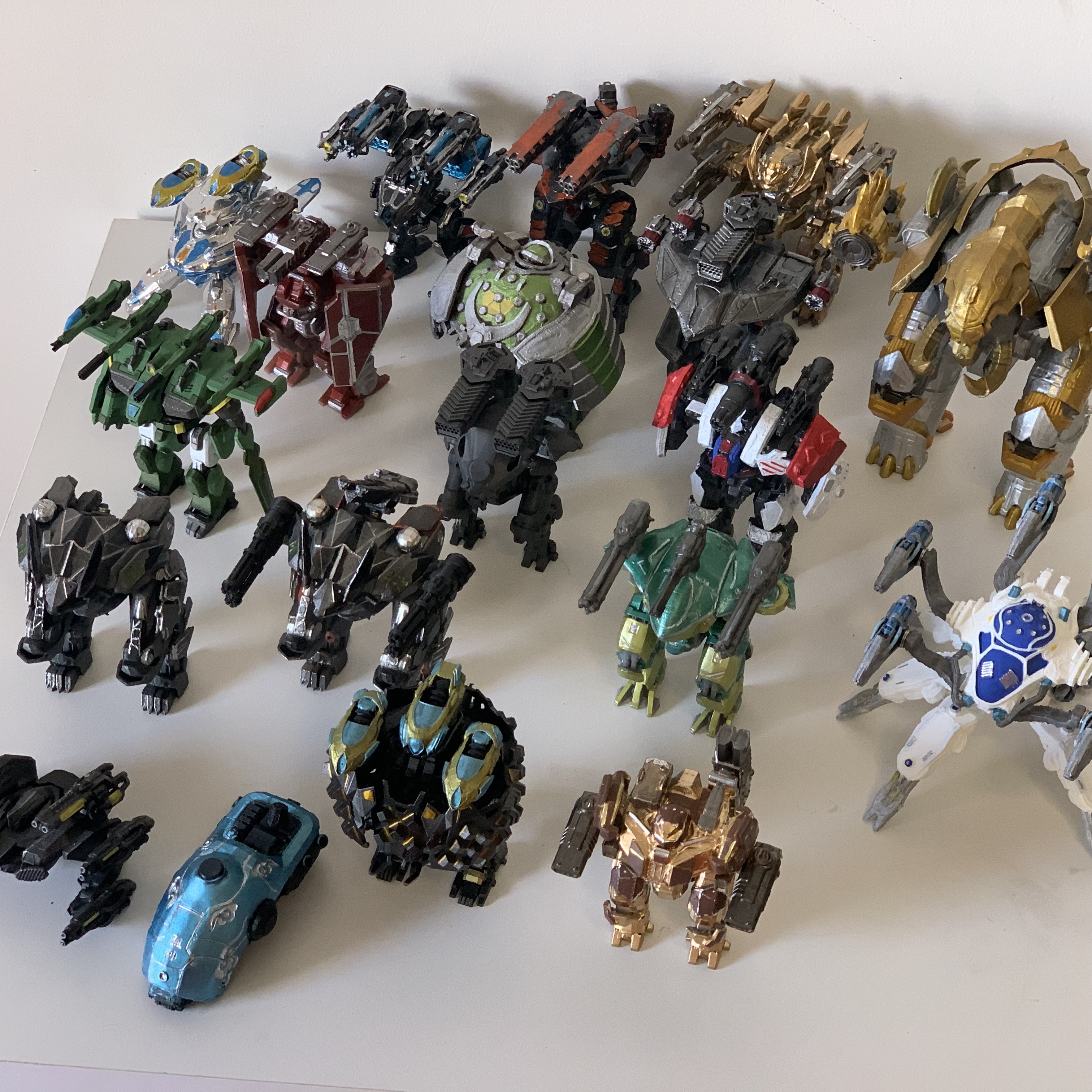 全身可动机甲战队玩具机甲泰坦生日礼物warrobots手工模型现货