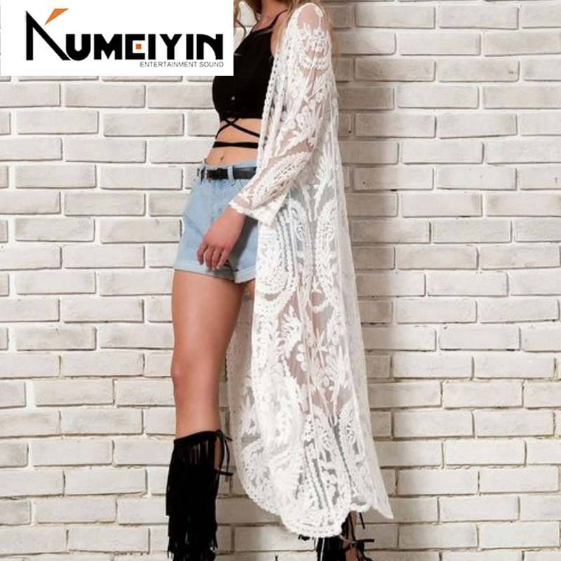 Quick sale lace cardigan shawl coat air conditioning shirt