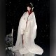 White ancient Hanfu Warring States period original
